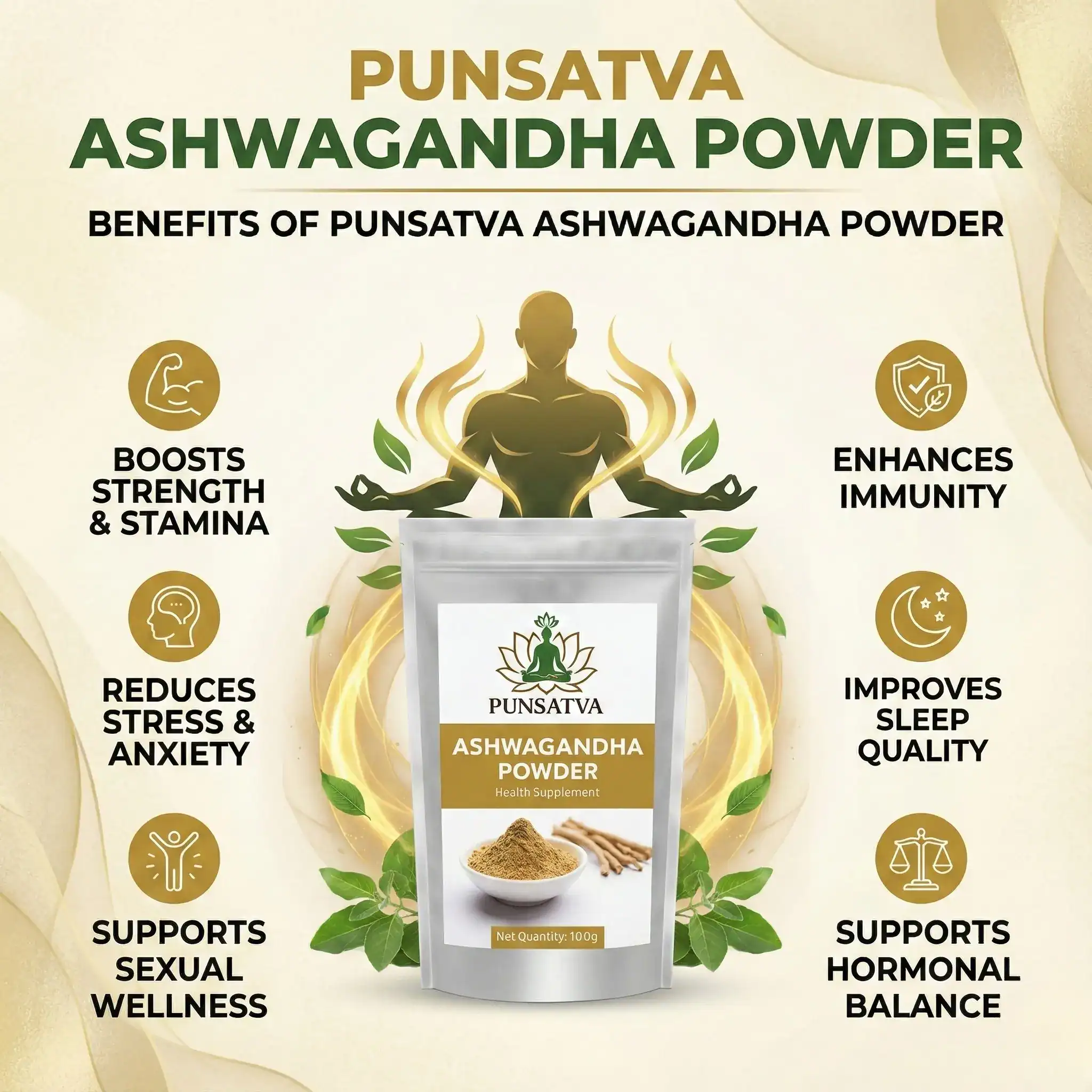 Benefits of Punsatva Ashwagandha Powder