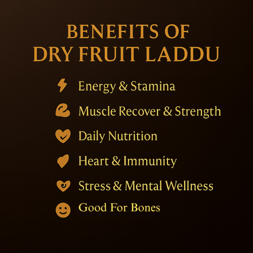 benifit of Dry fruit laddu